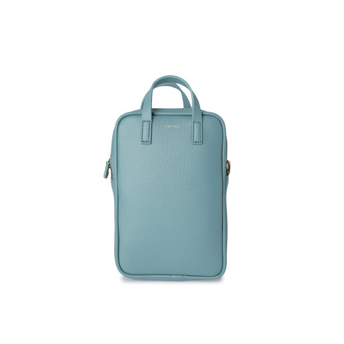 FIBRENO 手机斜挎包 浅雾霾蓝色BAGUETTE BAG MOBILE