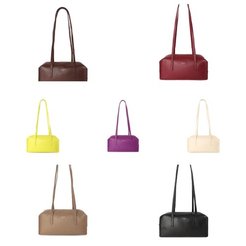 FIBRENO 长肩带牛皮面包款系列 综合 DIECI LEPAIN BAG SLIM