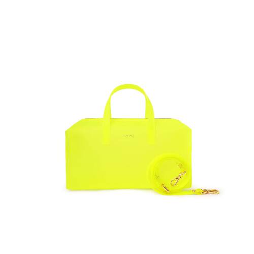 FIBRENO 果冻包 JELLY LEPAIN BAG M YELLOW 25.5 x 10.5 x 11.5