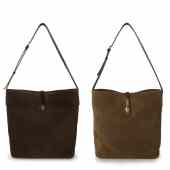 大号麂皮水桶包系列 BUCKET 综合链接 FIBRENO DIECI FLUA BAG