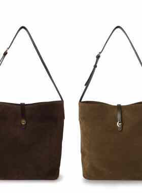 FIBRENO 大号麂皮水桶包系列 综合链接 DIECI FLUA BUCKET BAG L