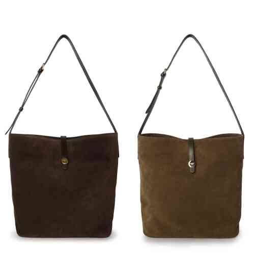 FIBRENO 大号麂皮水桶包系列 综合链接 DIECI FLUA BUCKET BAG L