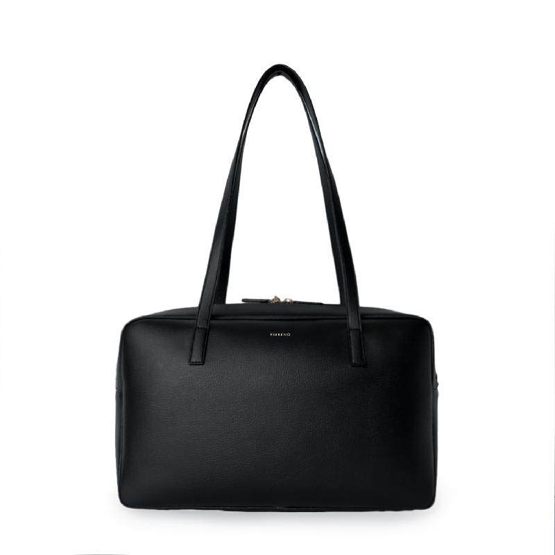 FIBRENO 长肩带相机包XL码BAGUETTE BAG OFFICE 22BLACK 37X30X10