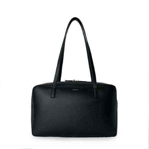 FIBRENO 长肩带相机包XL码BAGUETTE BAG OFFICE 22BLACK 37X30X10