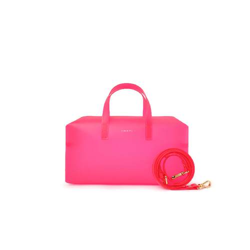 FIBRENO 果冻包 ELLY LEPAIN BAG M PINK 25.5 x 10.5 x 11.5 cm