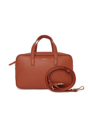 FIBRENO S码小号相机包系列 砖红色 MINI BAGUETTE BAG 50A BRICK