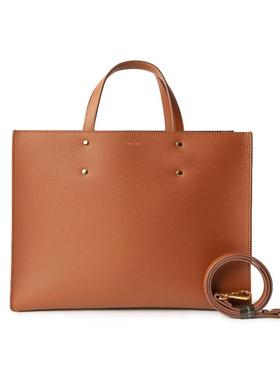 FIBRENO 工作室包系列 焦糖色 33 x 23 x 13 cm