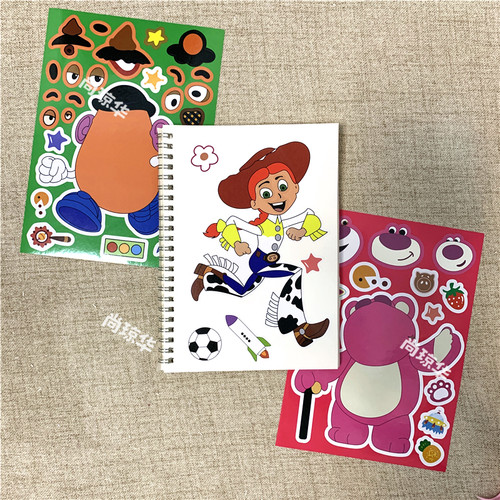 跨境款玩具总动员ToyStory贴纸