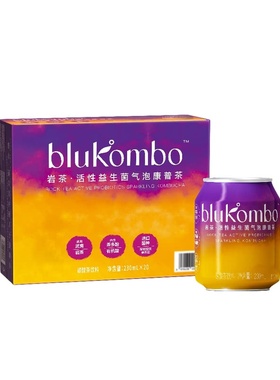 【顺丰】Drinksba 岩茶活性益生菌气泡康普茶