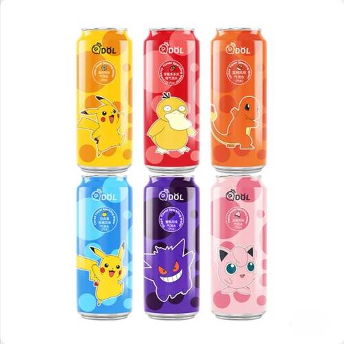 【顺丰发货】宝可梦 混合口味 气泡水