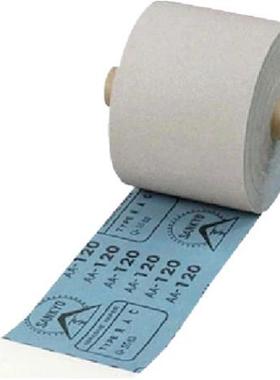 三共理化学SANKYO砂纸卷PNAR75X18M-80汽车维修研磨作业