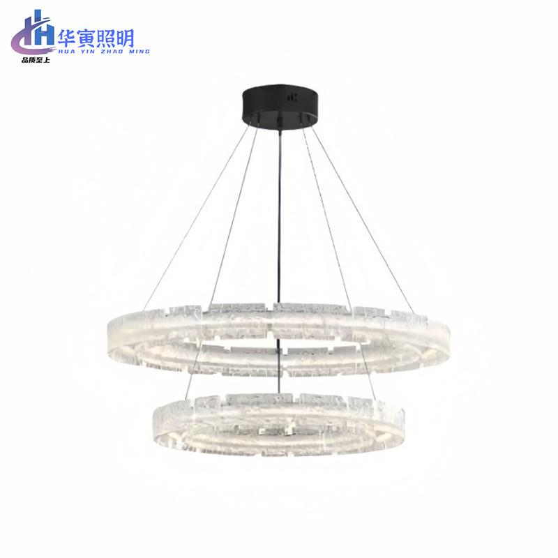 意式极简树脂客厅吊灯现代简约全铜新款设计师创意高端大厅卧室灯