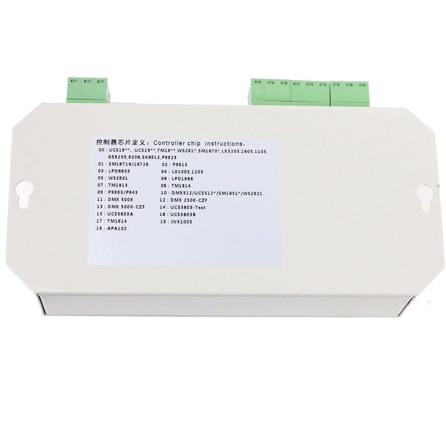 K-1000C全彩控制器led灯带模组跑马可编程控制器SD卡控制器