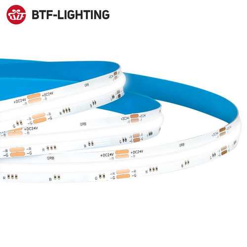 FCOB高密度12Vrgb无暗区柔光24V灯带卧室厨房室内装展台LED灯带