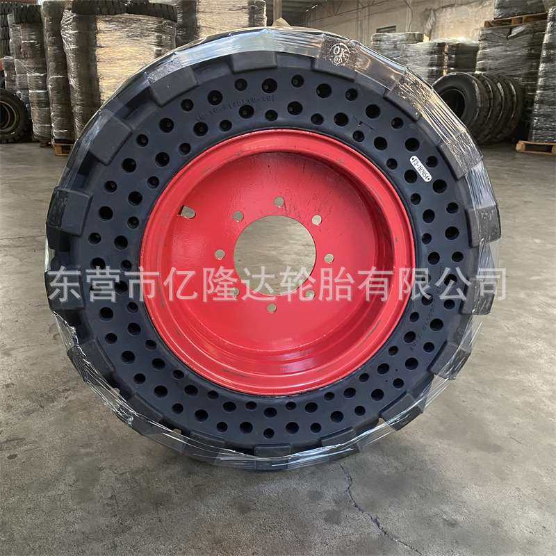 滑移山猫柳工徐工凯斯福威浣熊豪泰10-16.5 30*10-16实心轮胎轮毂