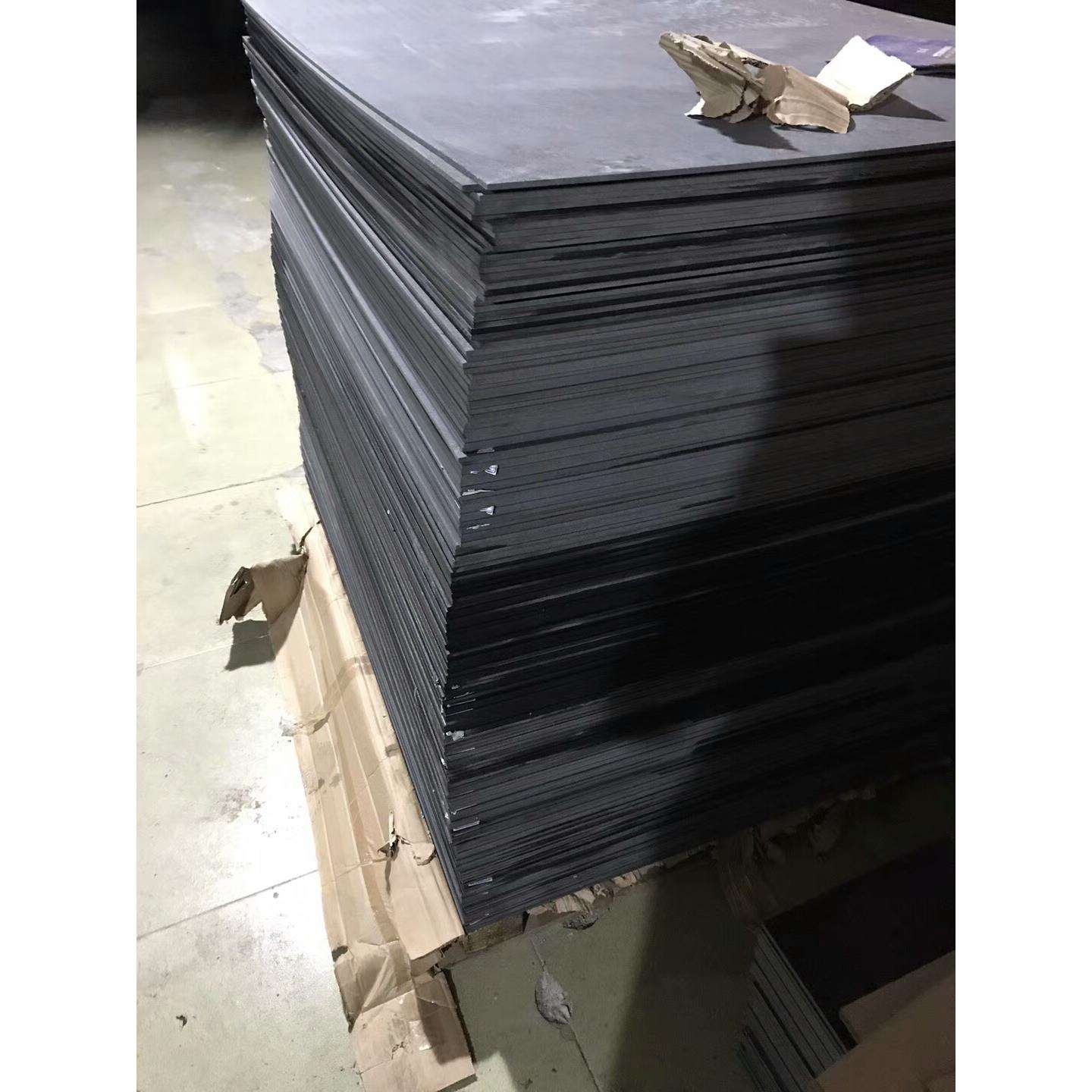 黑色进口绝缘碳纤维南京合成石 黑色碳纤维CDM板 8mm 6mm合成石板