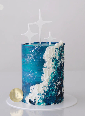 BITEOLOGY【海】C206新品蛋糕加高生日礼物北京上海同城配送男女