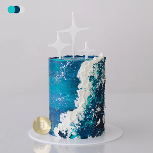 C206新品 蛋糕加高生日礼物北京上海同城配送男女 海 BITEOLOGY