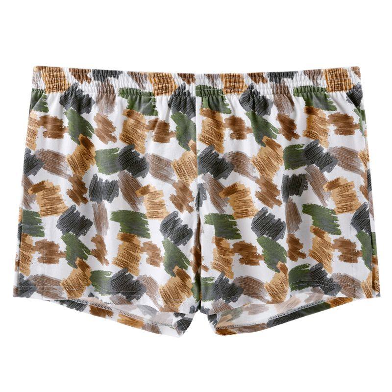 男士内裤纯棉宽松平角裤大码透气中腰短裤居家四角裤头全棉阿罗裤,女士内衣/男士内衣/家居服,男阿罗裤,淘宝优惠券,粉丝福利购,淘宝优惠卷