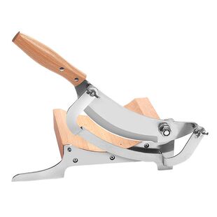 药材铡刀手动家用切中药材灵芝鹿茸人参闸刀切药刀小型药材切片机