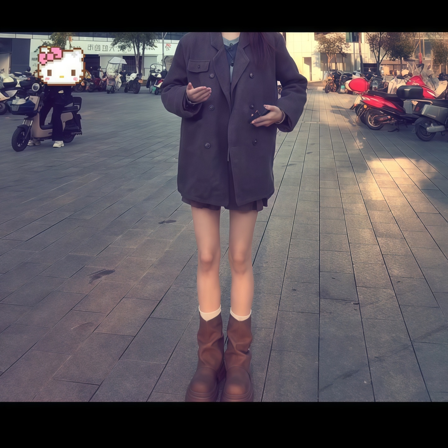 西装毛呢大衣女秋冬新款感赫本风