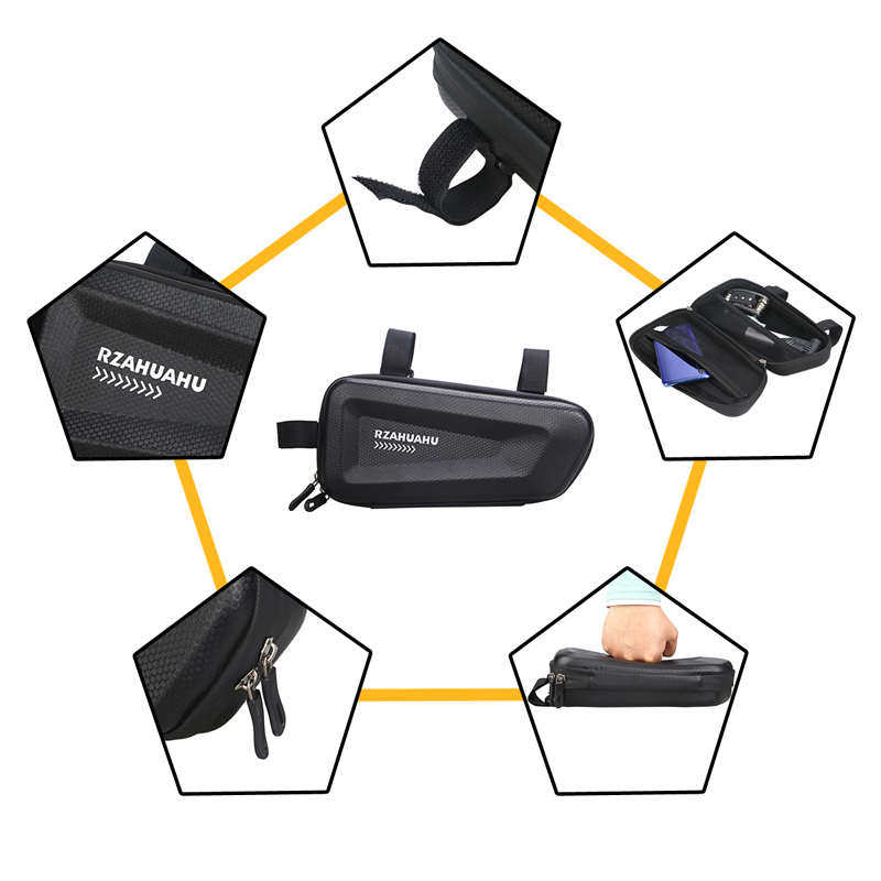 自行车包EVA硬壳上管挂鞍包防水车梁包前梁包骑行包工具包挂包