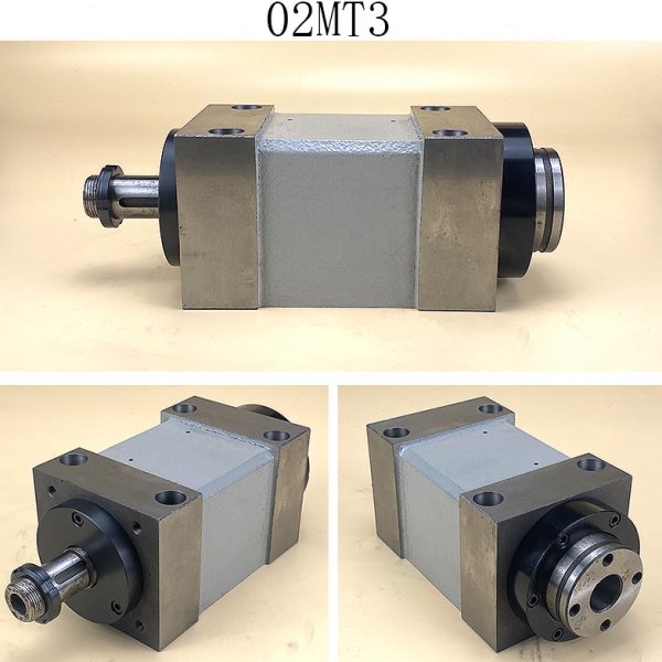 M发T3速动力头ER225B 32 莫氏钻头机床 镗 铣 磨型号ERT30动 主轴