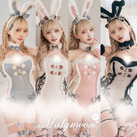 Malymoon's original soft and cute knitted bunny girl S10204 beast ear Japanese subculture cosplay thumbnail 5