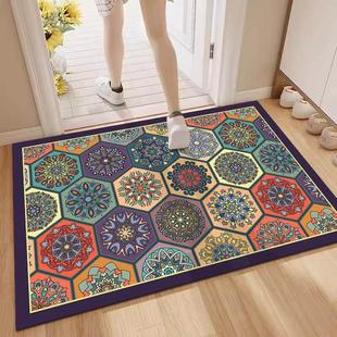 斯堪 cm入口门垫现代简单方便豪华脚垫吸水耐磨地毯 纳维亚棱镜