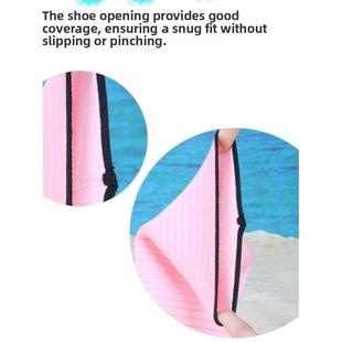 沙滩漆专用长管防滑沙滩袜 水上鞋 种稻袜 捕海专用防割伤鞋