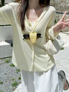 JU好搭配 B入天丝小开衫 设计洋气百搭天丝莱塞尔 全现货