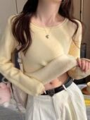 圆领加绒加绒毛衣 冬日一体绒 小四专享 超NICE