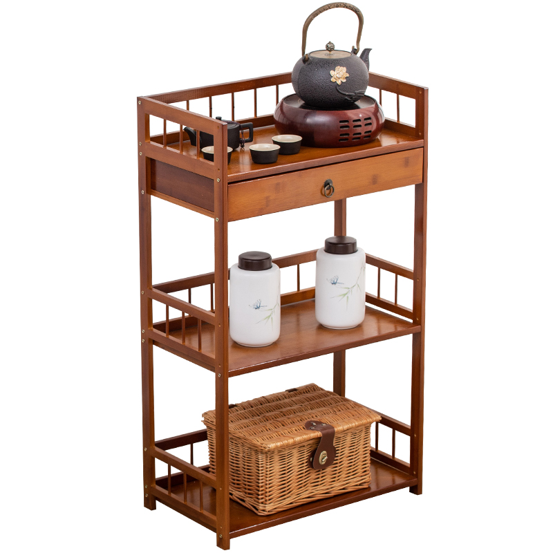 茶水桌小茶几烧水泡茶台茶桌侧边柜茶柜架置物架茶叶茶具收纳架子