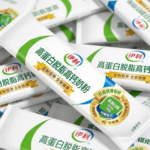 高蛋白脱脂高钙奶粉25g独立小条中老年男女学生食品营养奶粉