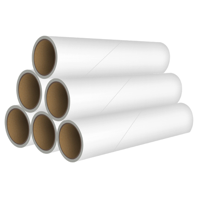 19cm粘毛器替换纸滚筒可撕式粘毛卷纸去除粘头发清理神器沾毛神器