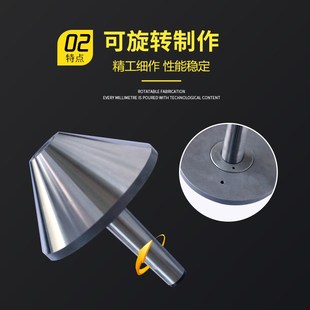 6号锥柄 烟台砥柱伞型回转顶尖蘑菇头顶针伞形活顶针莫氏MT3