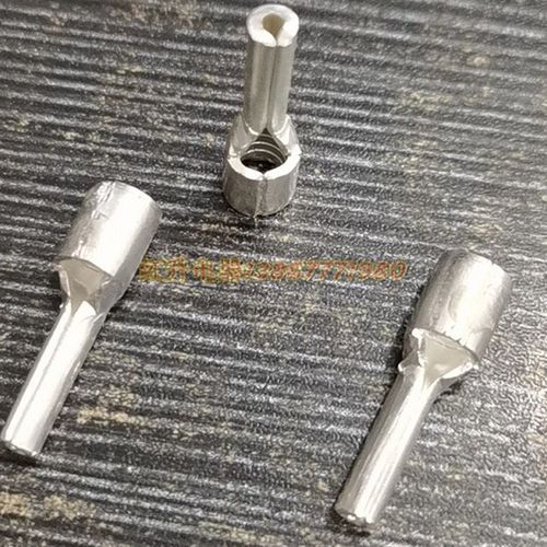 冷压接线端子/接线端头/针形插针 IT10-5 500只/包 紫铜 国标