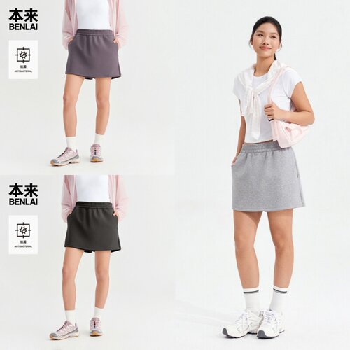 本来国内正品代购BNT660014女士抗菌针织裙裤短裤2026夏季新款