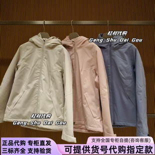 本来国内正品代购BNM150017女士防水防风耐磨连帽棉服冲锋衣外套