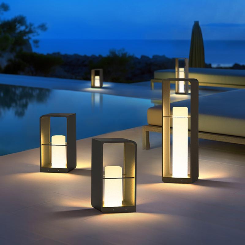 别墅防水太阳能庭院灯室外草坪灯景观灯公园园林灯民宿阳台氛围灯