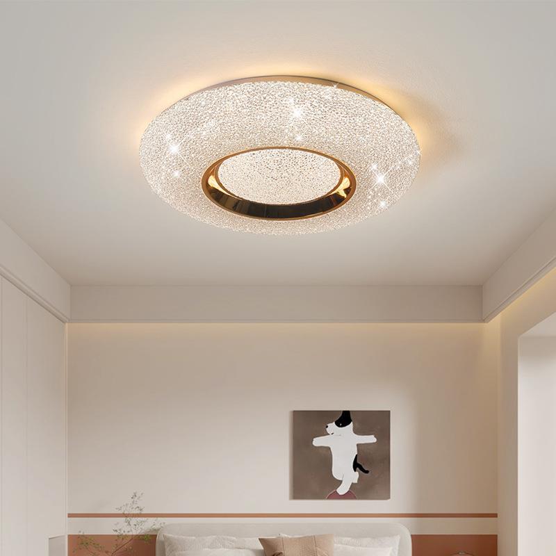 2024新款网红主人房卧室灯主卧简约现代全光吸顶灯led超亮