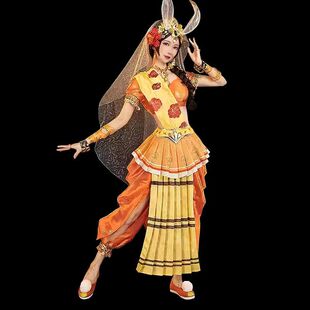 新款王者荣耀公孙离玉兔公主cosplay游戏动漫服装cos服全套西游记
