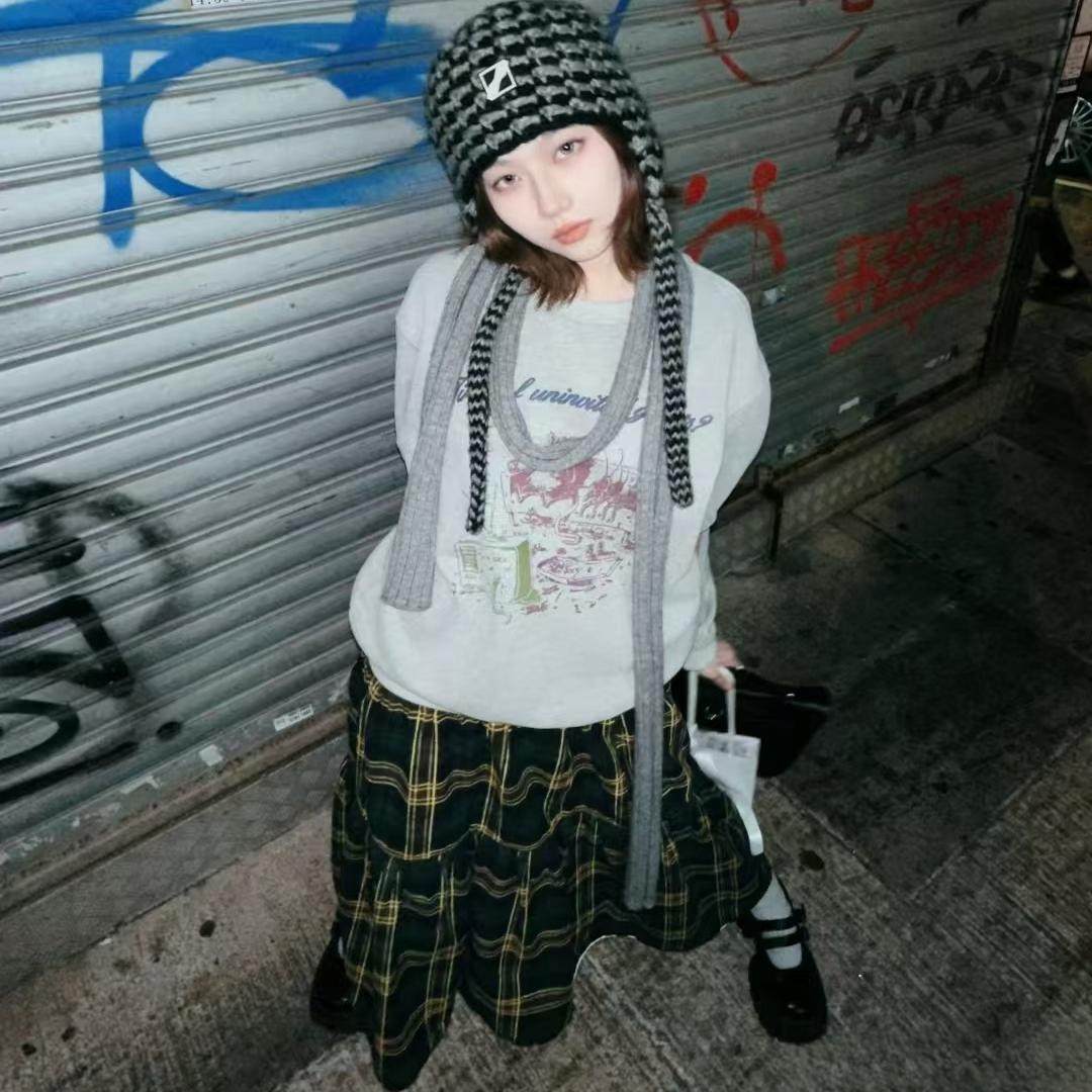 韩系淑女灰色圆领卫衣女2024新款百搭显瘦休闲时尚上衣高级感外套,女装/女士精品,卫衣/绒衫,淘宝优惠券,粉丝福利购,淘宝优惠卷