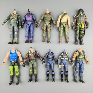 特种部队gijoe 特种兵 6寸可动兵人模型手办玩具 散货 正版