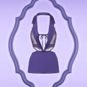 Zerosophy「18禁令」性感内衣大尺度紫色透视情调qqny睡裙cos剧本