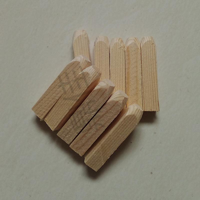 装修 木塞子 木楔子木尖木肖木块木钉木榫 膨胀 实木方形钻孔填充