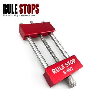 铝合金不锈钢木工直尺限位器夹紧距离6 尺 60mm用于各种宽度