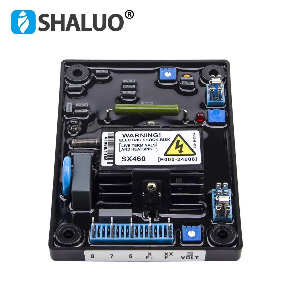 热销SX460 AVR发电机自动稳压器 调压板 电路板动力发电机备件
