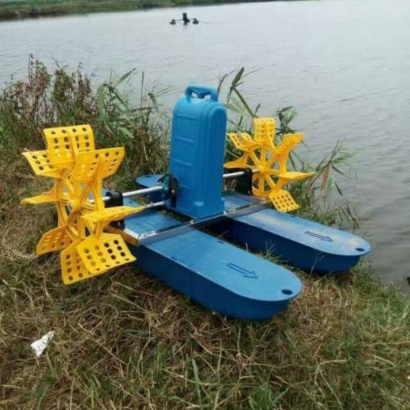 养鱼池虾塘大型制氧水车鱼塘增氧机 1500瓦单相叶轮池塘增氧泵