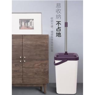 家用 旋转一拖净拖地神器不锈钢免手洗2023平板拖把干湿两用新款
